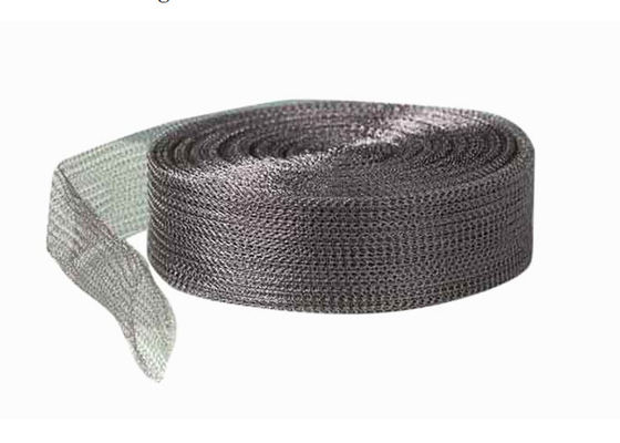 Larghezza a 1 pollici tricottata di Mesh Gasket del cavo di acciaio inossidabile per EMI Shielding