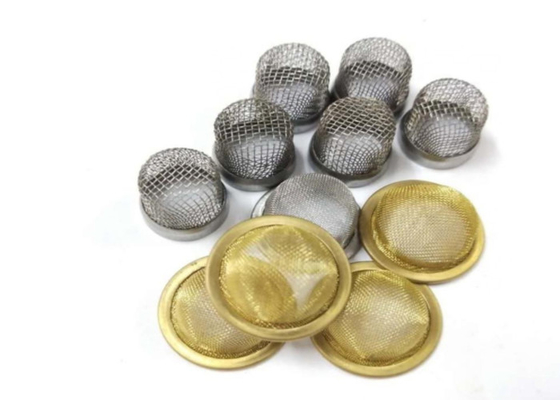campione tessuto 1-100mesh del foro quadrato di Mesh Filter Discs 10m 30m del cavo disponibile