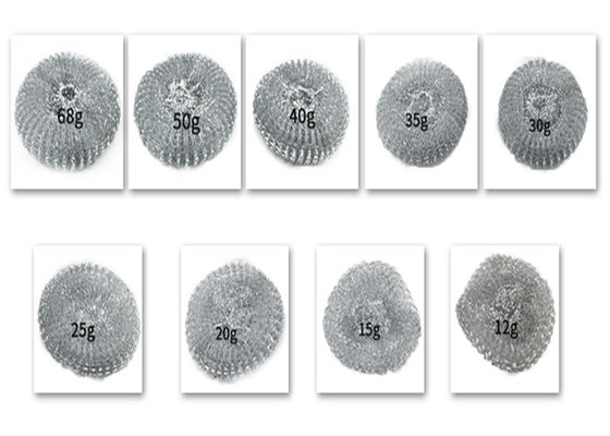 20g ha galvanizzato la pulizia della palla del filo di acciaio, Mesh Scourer Cleaning Ball