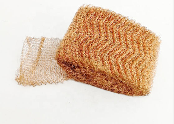 Il liquido del gas ha tricottato Mesh Roll Pest Control di rame 99% 0.18mm puri