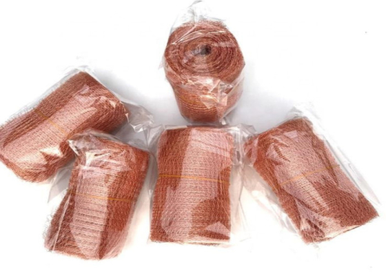 Forma ondulata tricottata di rame rossa pura su misura dello stampo del tappo della maglia 1.3m