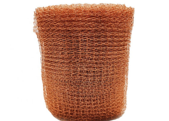 imballaggio tricottato di rame di 0.23mm 99,9% Mesh Roll For Distillation Column