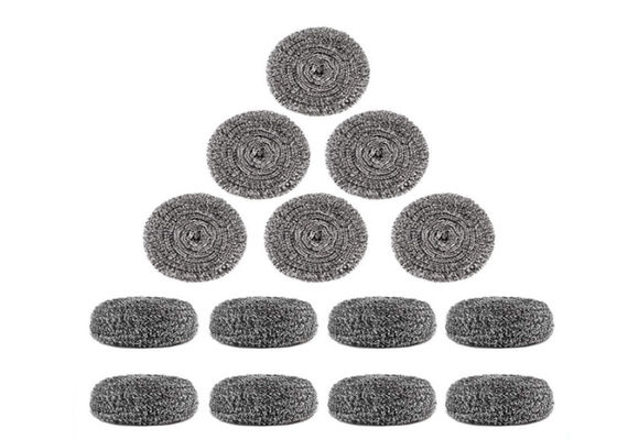 palla di pulizia di acciaio inossidabile 7.5g di 2*6cm/impianto di lavaggio d'argento della cucina del metallo