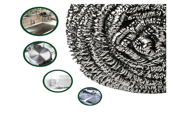 410 colore di pulizia resistente dell'argento del diametro 7cm della palla 23g di acciaio inossidabile