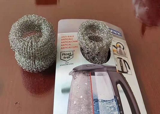 Di acciaio inossidabile del diametro delle reti metalliche 0.08mm - 0,5 filtro tricottato dal bollitore dell'OEM di millimetro