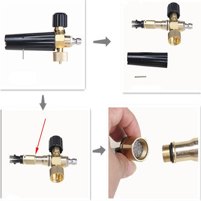 Cavo tricottato schiuma cilindrica Mesh Filter Thickness del diametro 18.3mm 31mm
