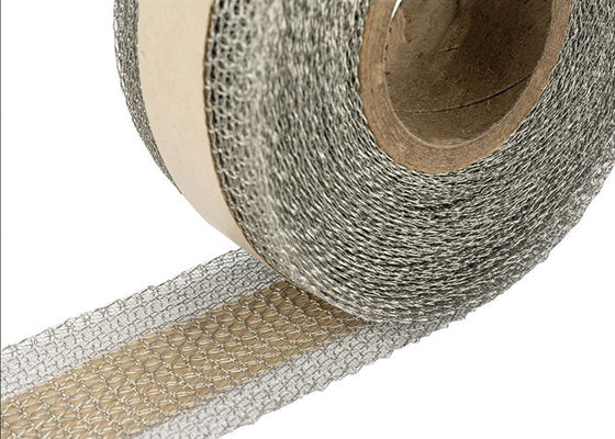 Larghezza tricottata di Mesh Tape 25mm del cavo di acciaio inossidabile 304 316