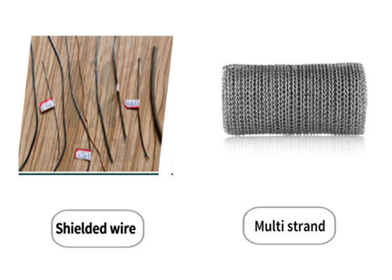 L'acciaio inossidabile 316l ha tricottato la larghezza del diametro 20-500mm della rete metallica 0.1mm