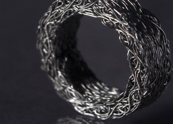 Il diametro ad alto livello 25mm del metallo ha compresso il cavo tricottato Mesh For Automobile