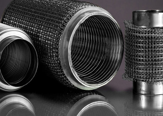 Cavo tricottato ss Mesh For Exhaust Systems dei silenziatori 0.18mm