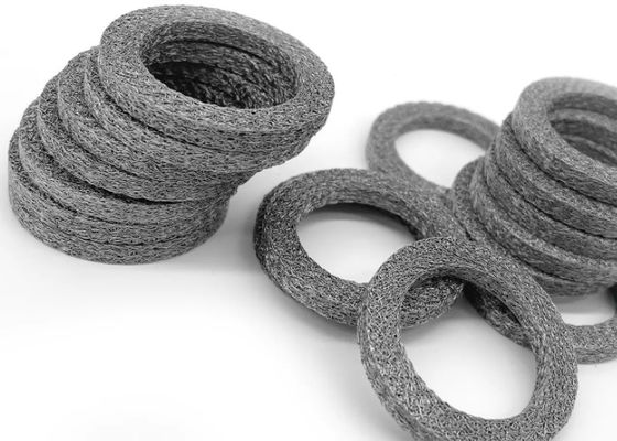 Filtro a maglia in bianco e argento resistenza agli acidi e agli alcali e campione