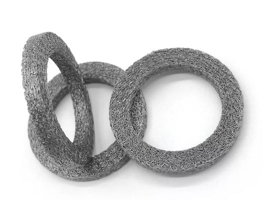 Acciaio inossidabile giallo argento anello di filo a maglia ordinato diametro 5-300mm