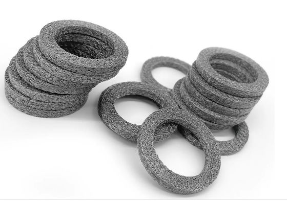 Acciaio inossidabile giallo argento anello di filo a maglia ordinato diametro 5-300mm