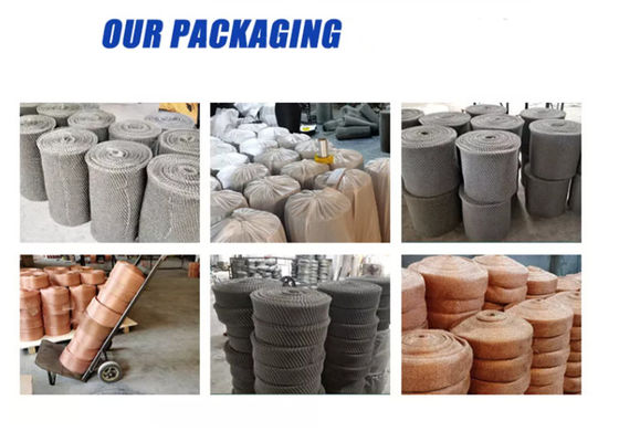 Cavo tricottato Mesh For Oil Water Separation di Aisi 304