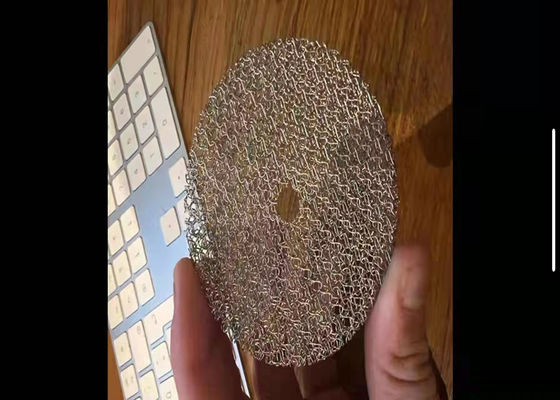 Filtro per maglie a maglia industriale con buco rotondo e campione di 2*2 mm