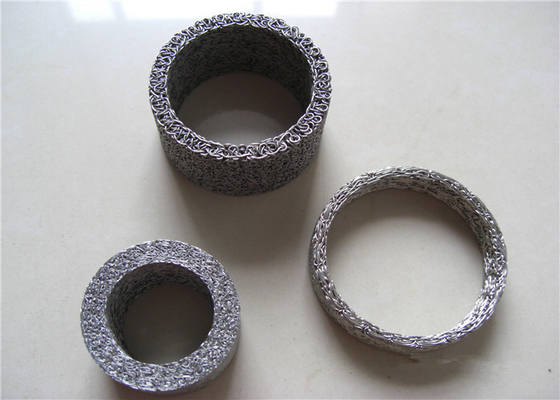 Intorno ad acciaio inossidabile di 0.018mm cavo tricottato Mesh Support Vibration Or Shock