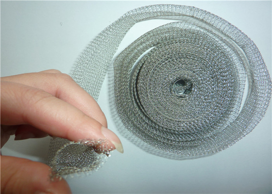 Filtraggio liquido del vapore 30m/roll di Tin Coated Knitted Wire Mesh 40mm per proteggere