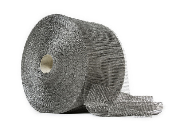 SS304 cavo tricottato 0.28mm Mesh Tape Roll Width 200mm per il filtro liquido