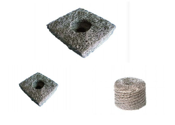 Silenziatore di Mesh Filter tricottato filtraggio SS304 1L 40mm 50mm 60mm 80mm del camion che attenua rondella