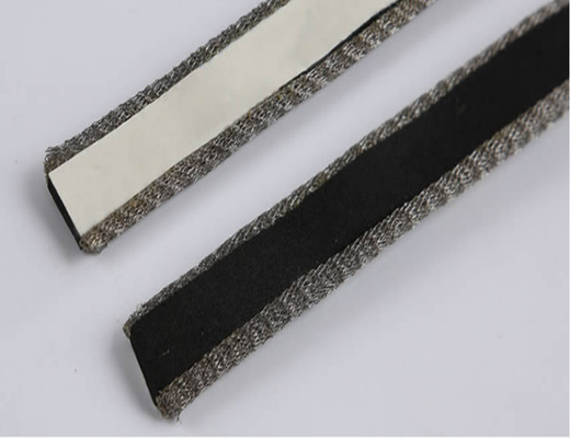 L'elastomero conduttivo dell'anello φ5mm del quadrato della guarnizione 316SS di EMI Shielding Knitted Wire Mesh ha svuotato
