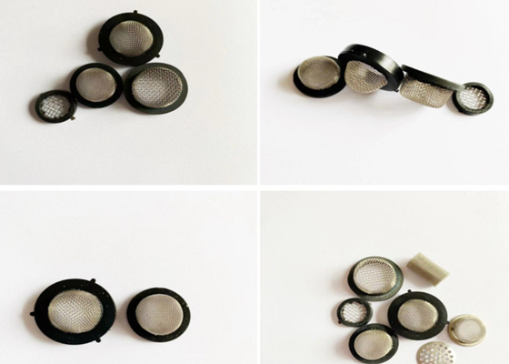 campione tessuto 1-100mesh del foro quadrato di Mesh Filter Discs 10m 30m del cavo disponibile
