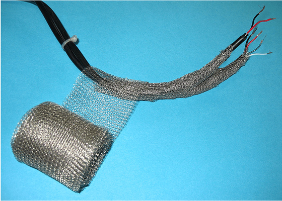 cavo tricottato WrapShield Mesh Gasket For Shielding EMI Cables di 50mm