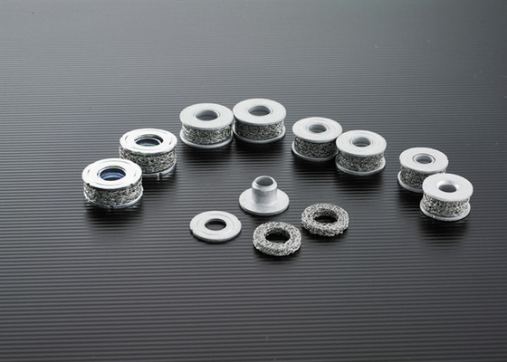 Giro Ring Shape Sus Knitted Wire Mesh Gasket Compressed del metallo per il motore di veicolo