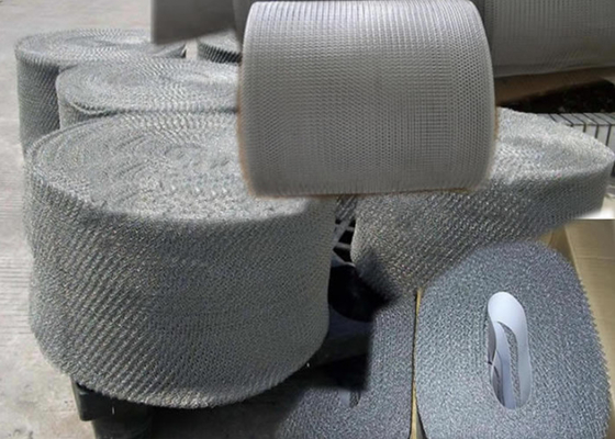 il cavo tricottato ss Mesh Making Demister Pads And di 0.2mm ha compresso le guarnizioni