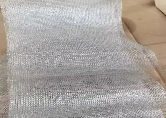 L'acciaio inossidabile 304 tricotta il cavo Mesh With Ripple Corrugated
