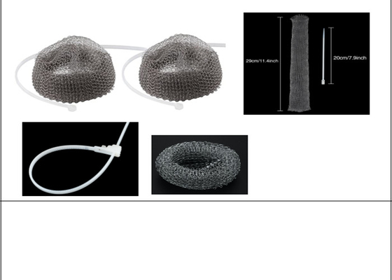 La larghezza un diametro 290mm da 40 millimetri ha tricottato le trappole del residuo di stoffa di Mesh For Washing Machine Laundry